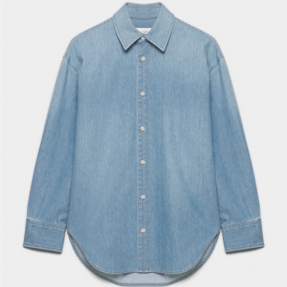 Aritzia Tops - Aritzia Denim Forum The '90s Classic Denim Shirt